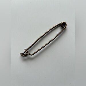 Antique Brass Safety Pin